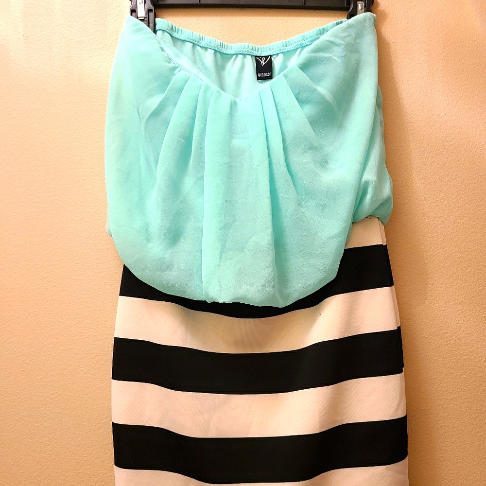 Tube top dress